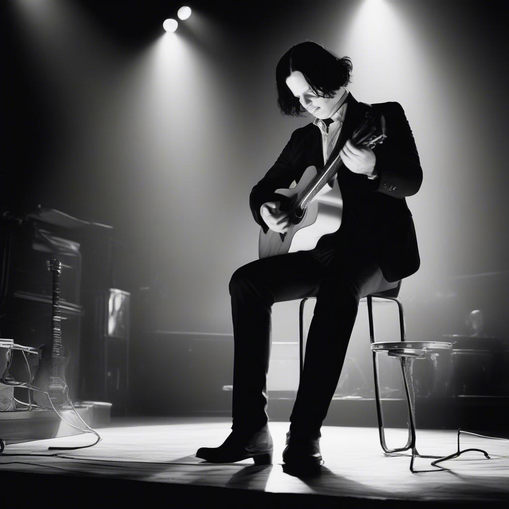 The White Stripes performing Seven Nation Army live