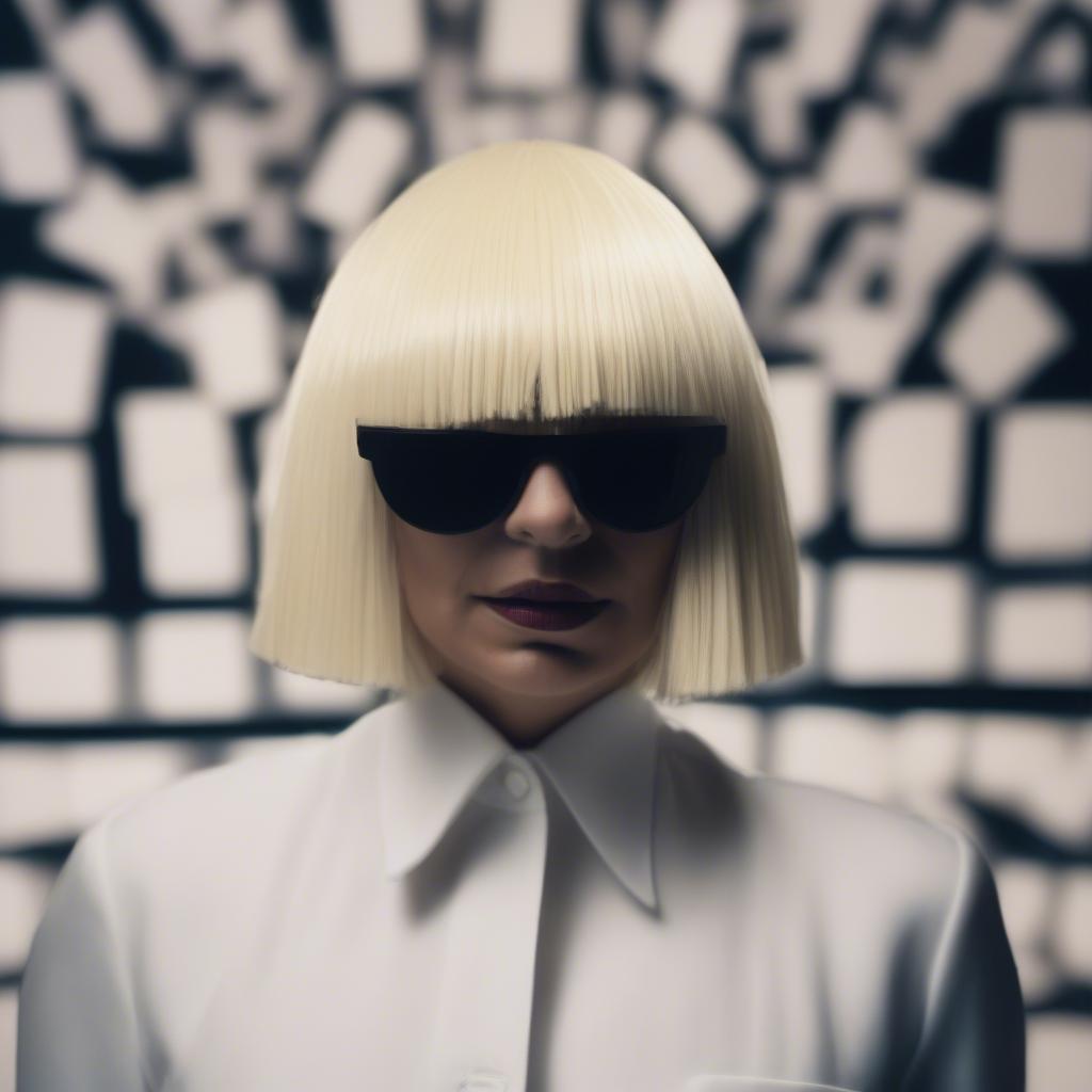 Sia Performing "Cheap Thrills": A Captivating Stage Presence