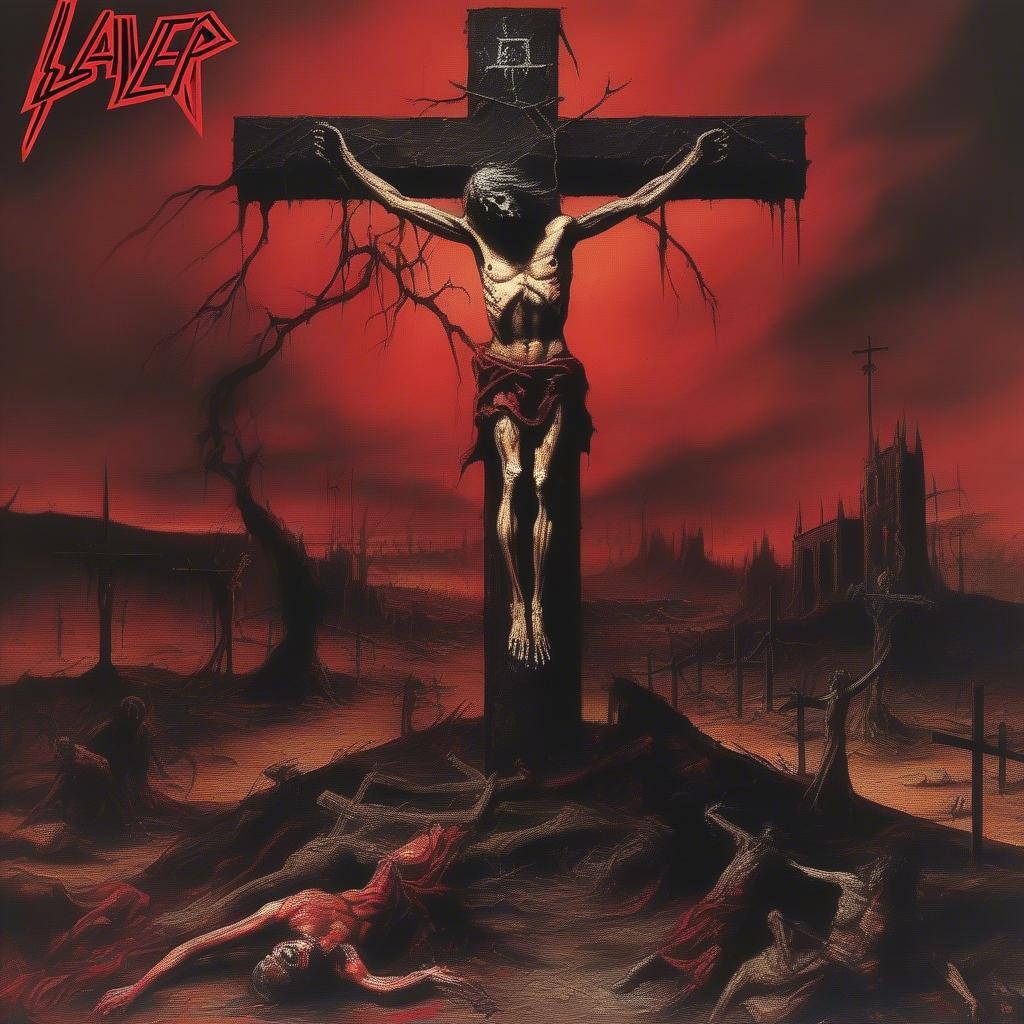 Slayer's Raining Blood Album Cover