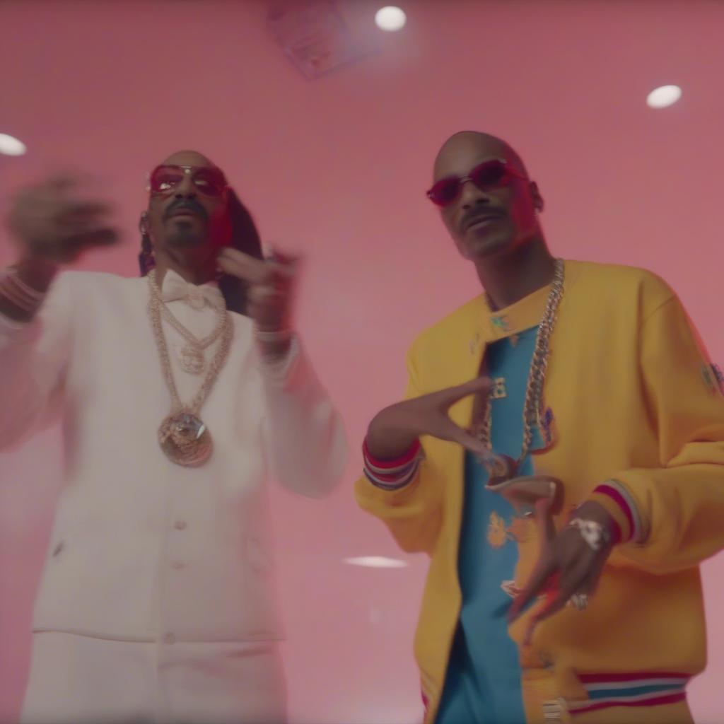 Snoop Dogg and Pharrell Williams in Drop It Like It's Hot Music Video