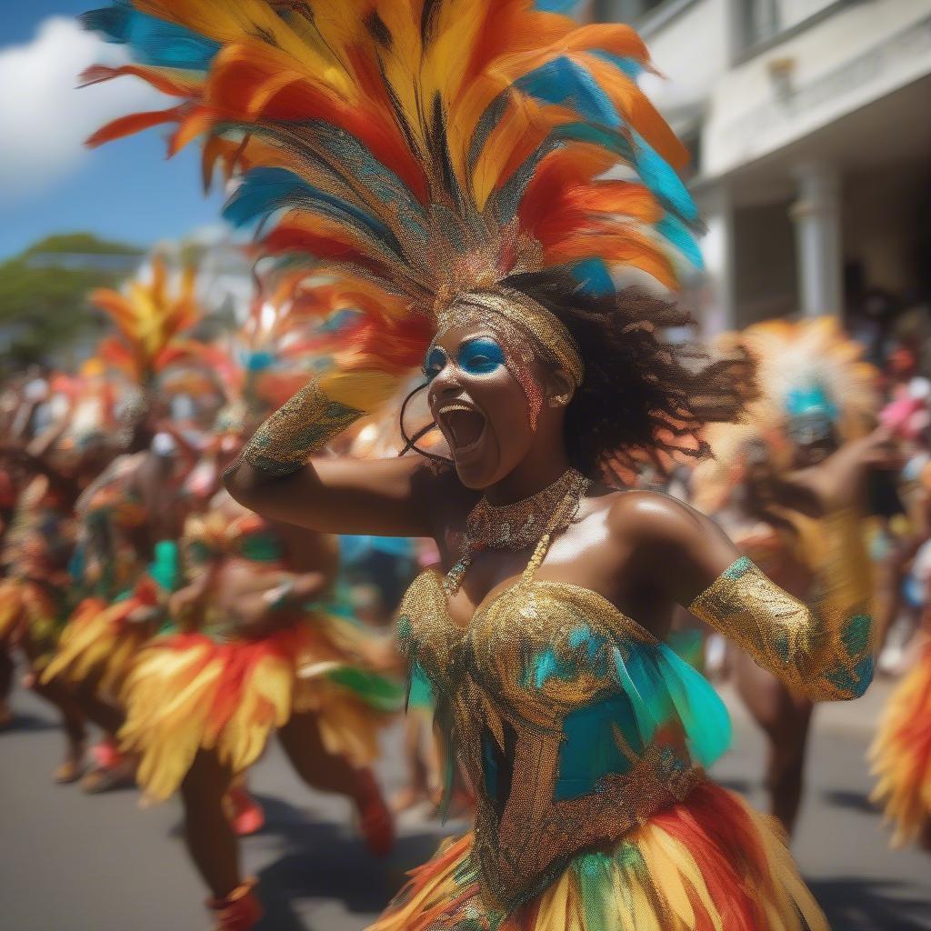 Soca Music Carnival Celebration