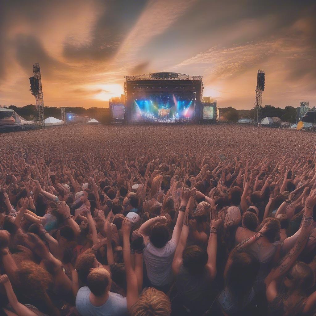 SOJA Performing at a Festival