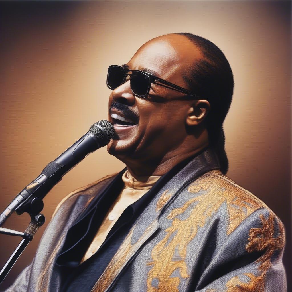 Stevie Wonder performing live in recent years