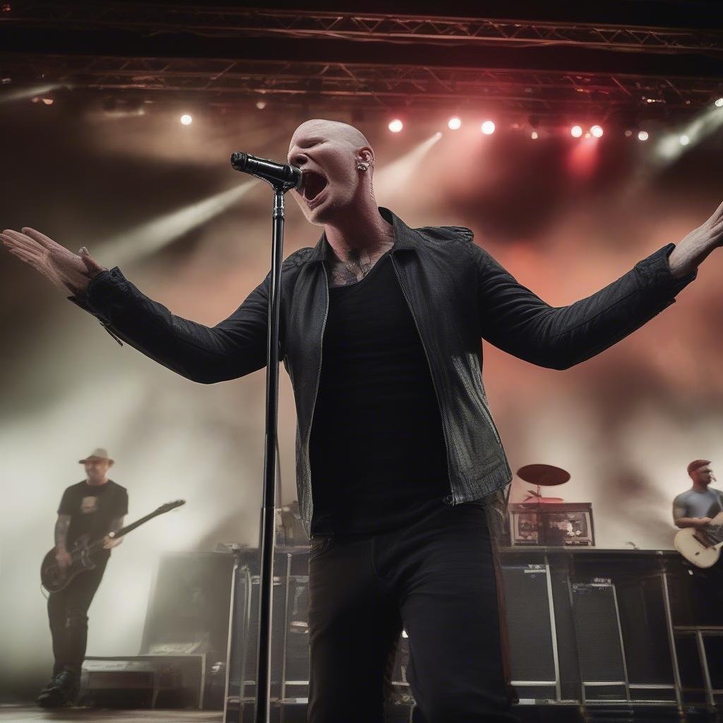 Stone Sour Performing Through Glass at Rock Allegiance 2018