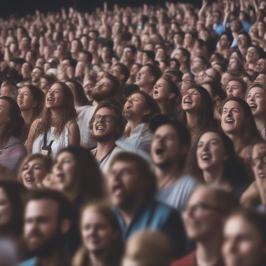 Strings and Sol 2018 Crowd Singing along