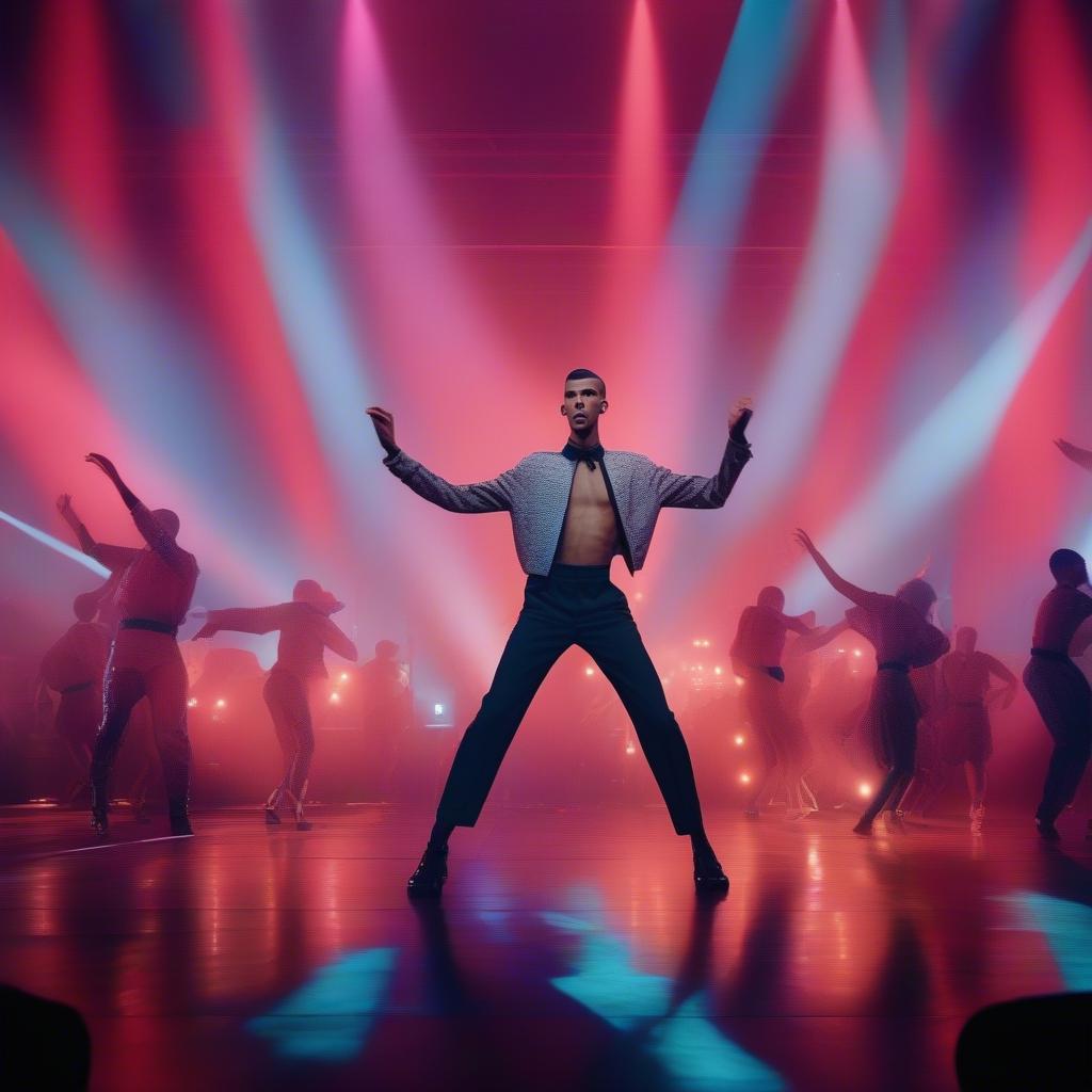 Stromae performing Alors on Danse