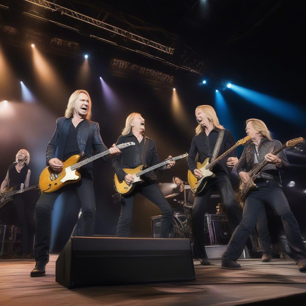 Styx performing Blue Collar Man live