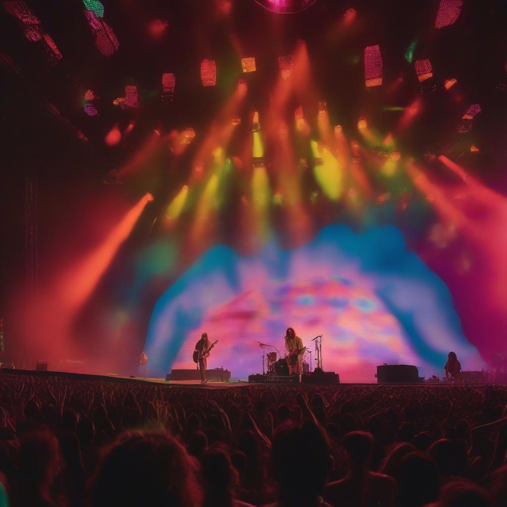 Tame Impala playing "The Less I Know the Better" at Corona Capital Guadalajara