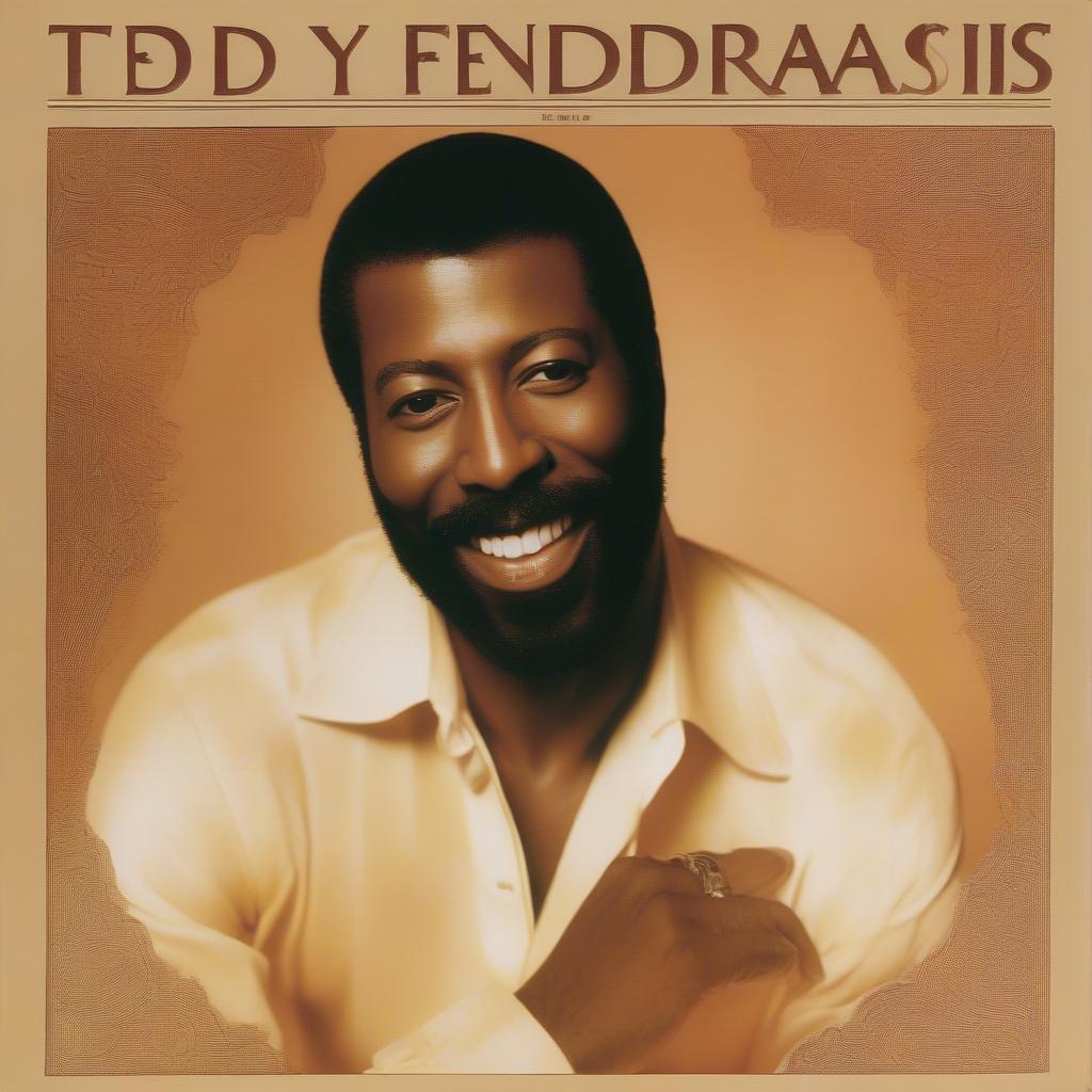 Teddy Pendergrass's album cover featuring "Love TKO".