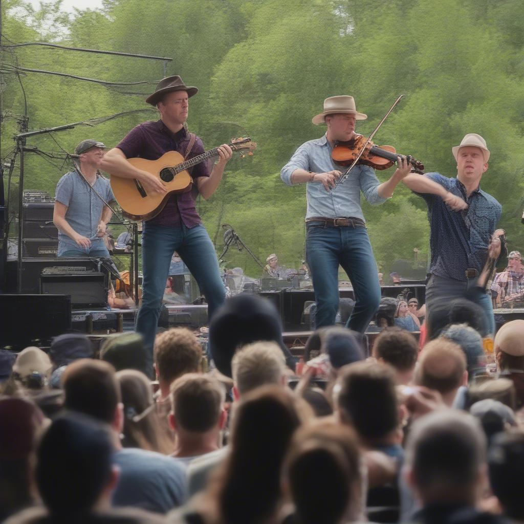 The Infamous Stringdusters Performing