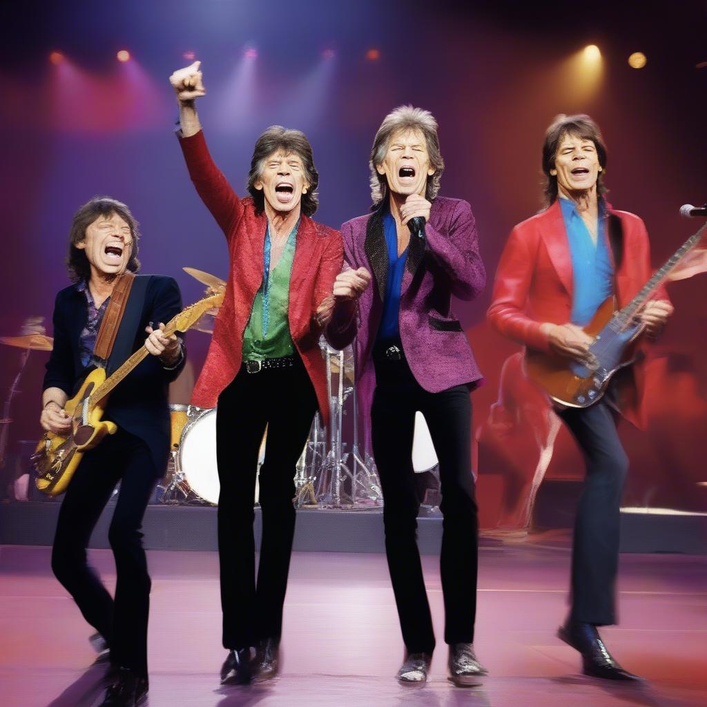 The Rolling Stones Performing Satisfaction Live