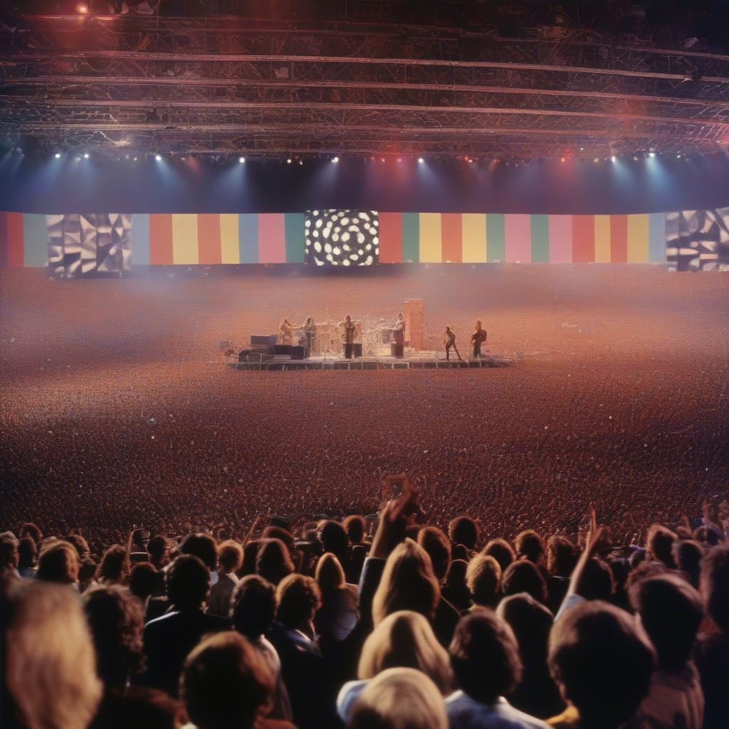 The Who performing live in the 1970s