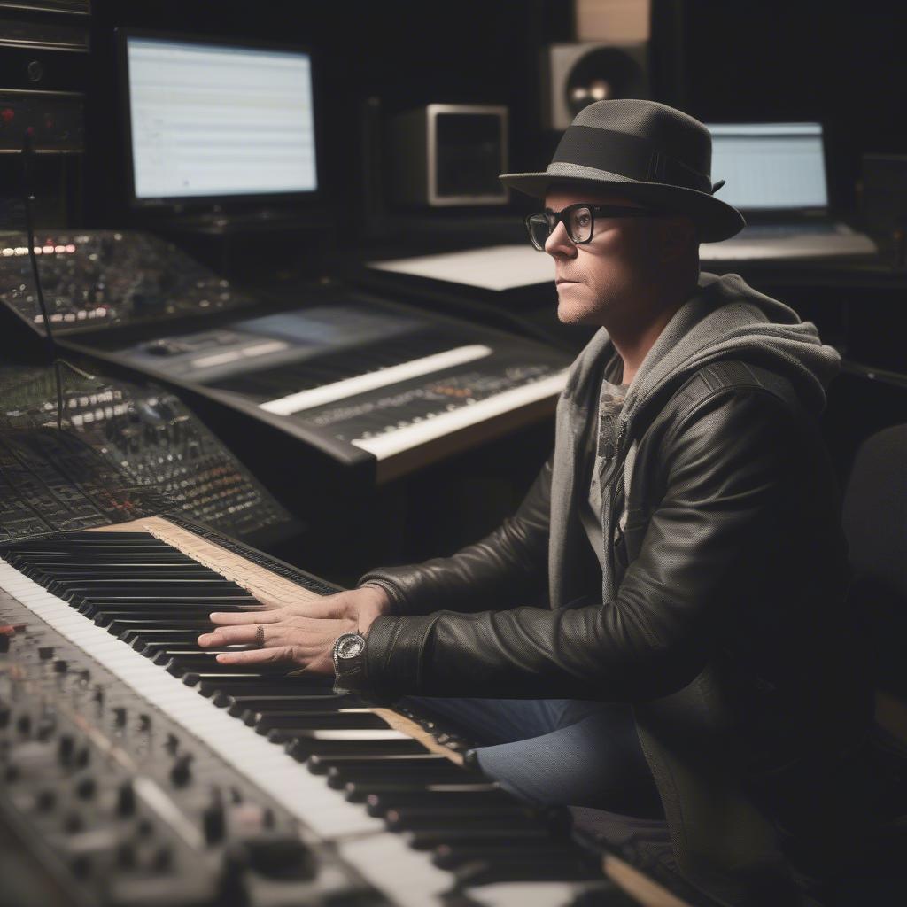 TobyMac in the Studio