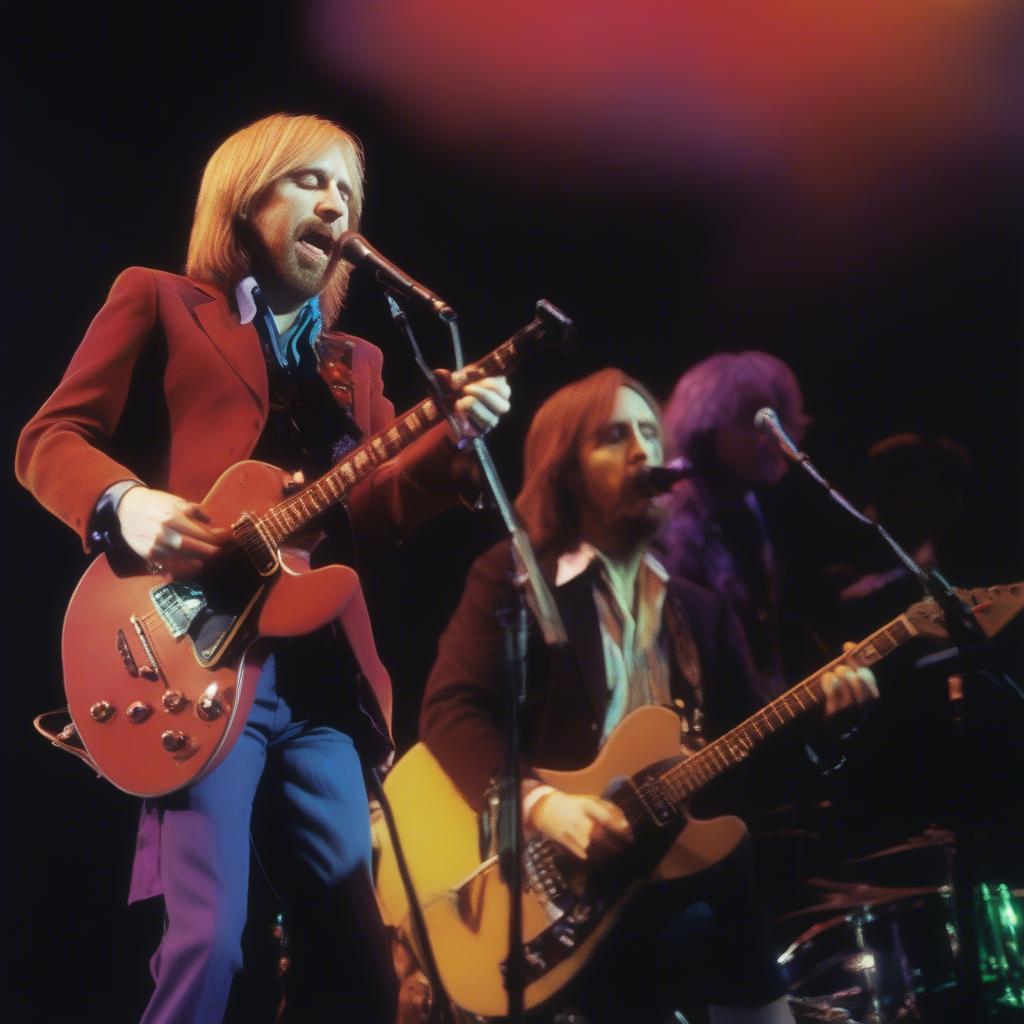 Tom Petty and the Heartbreakers performing live