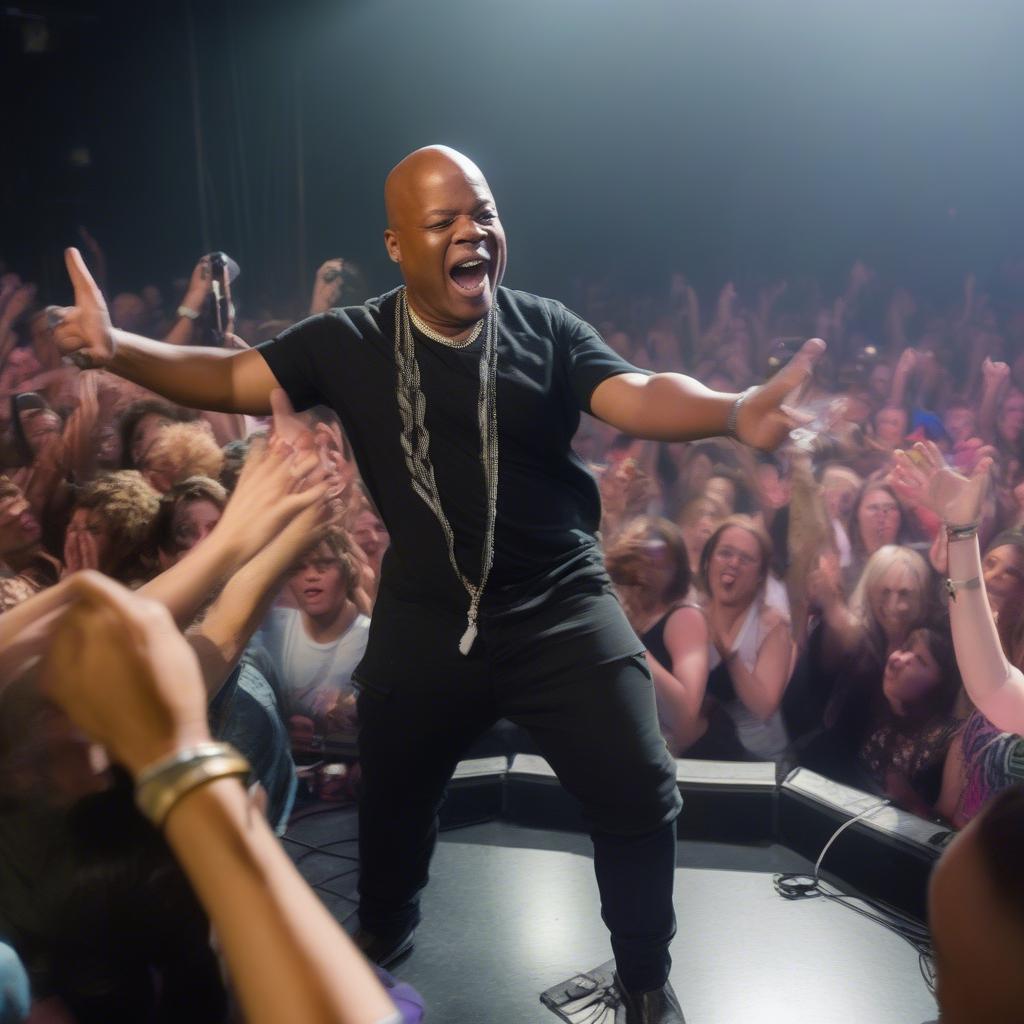 Too Short Performing Live on Stage