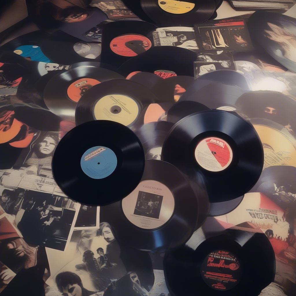 Top 20 Rock Songs Vinyl Record Collection