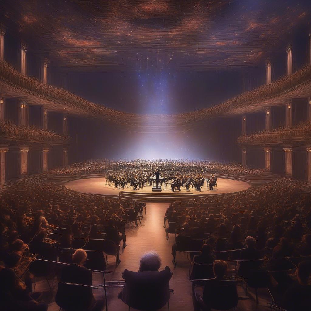 Stellar Journey performing "Infinite Horizons" with a full orchestra