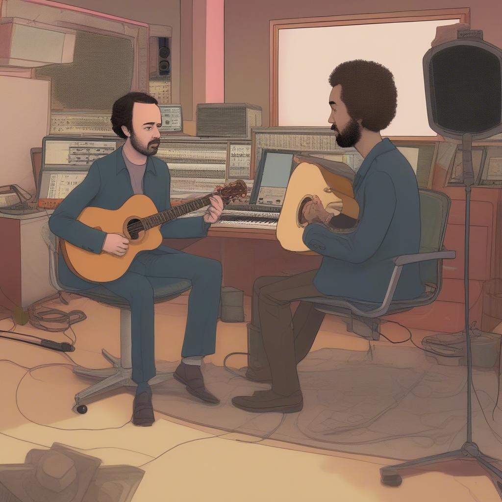 Broken Bells in the studio