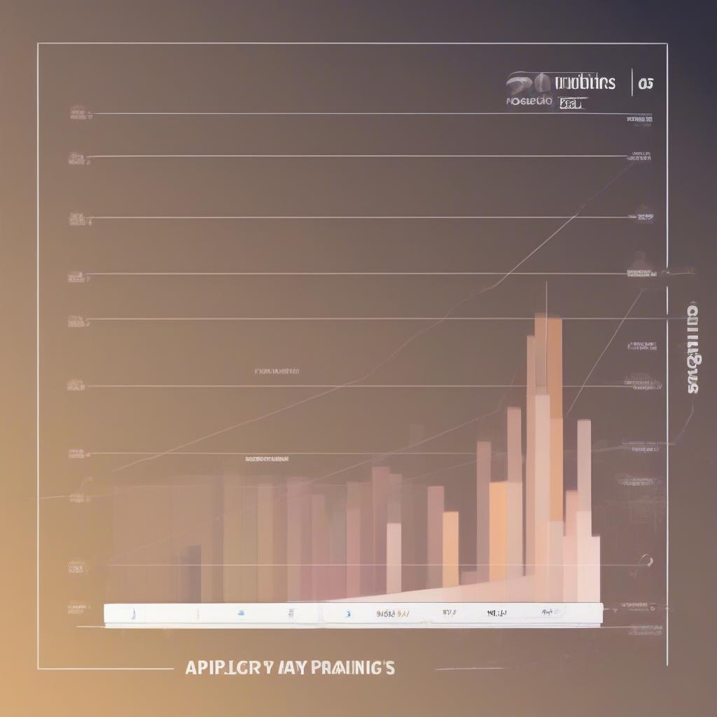 Analyzing the Top Songs: A graph illustrating the factors contributing to a song's chart position, including airplay, digital sales, and streaming numbers.