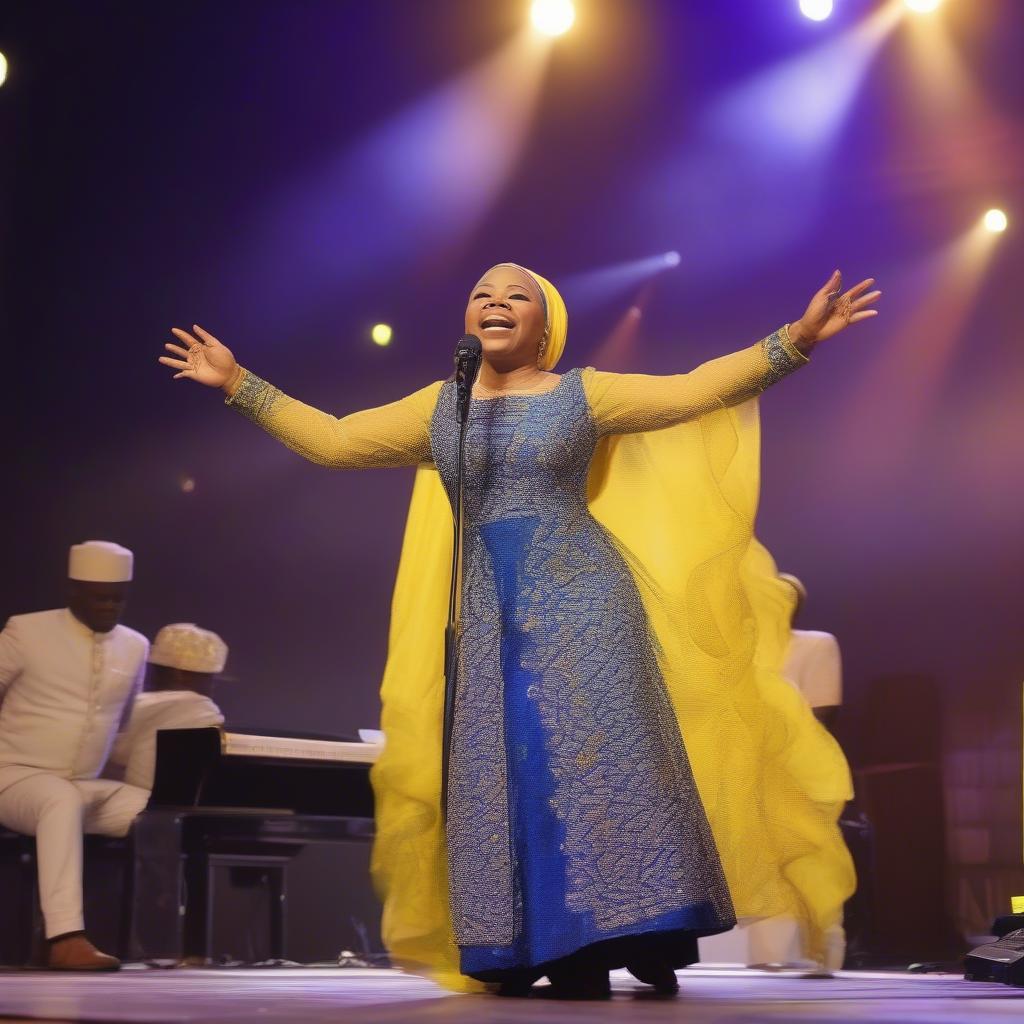 Tope Alabi Performing Live