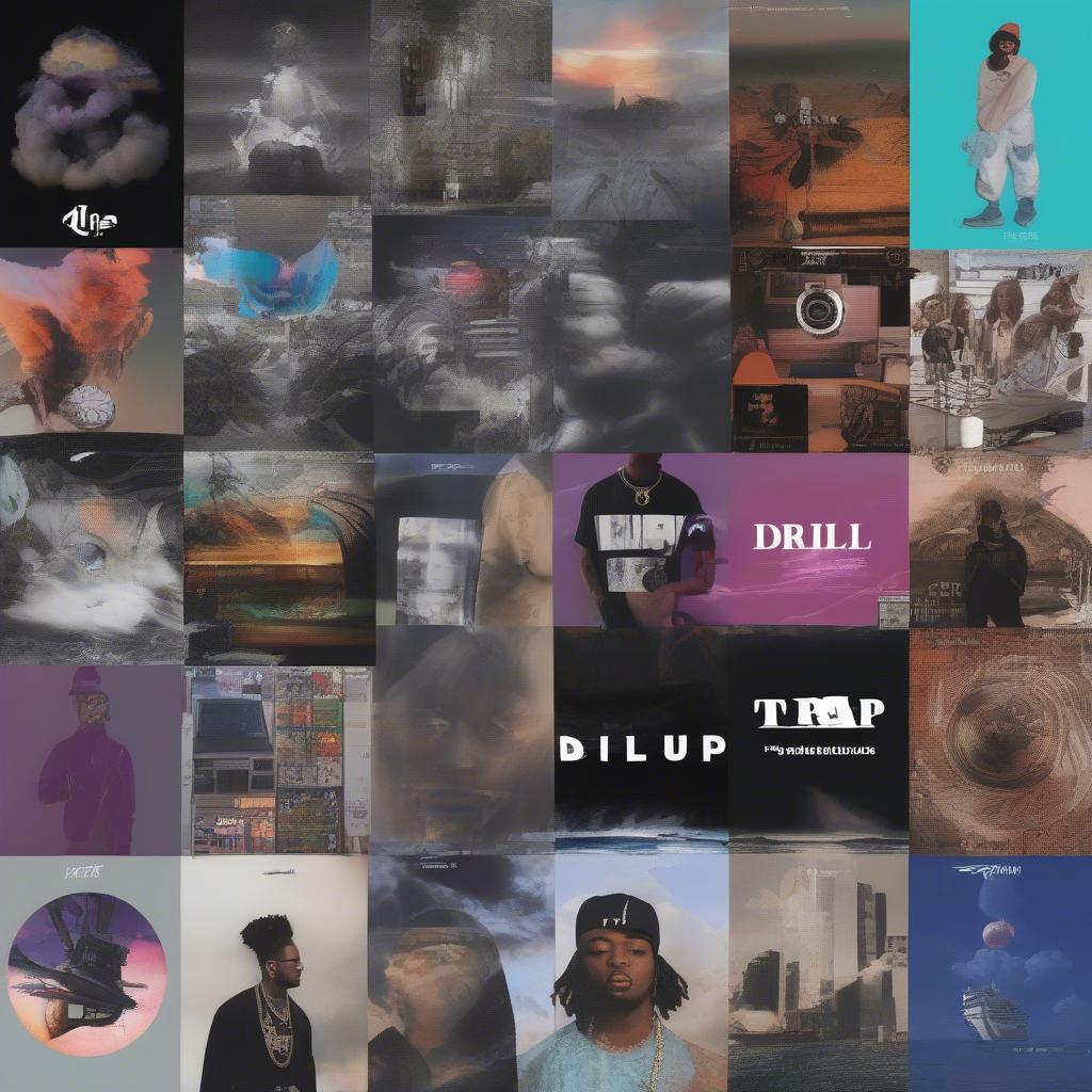 Exploring the Diversity of Trap: Drill and Cloud Rap