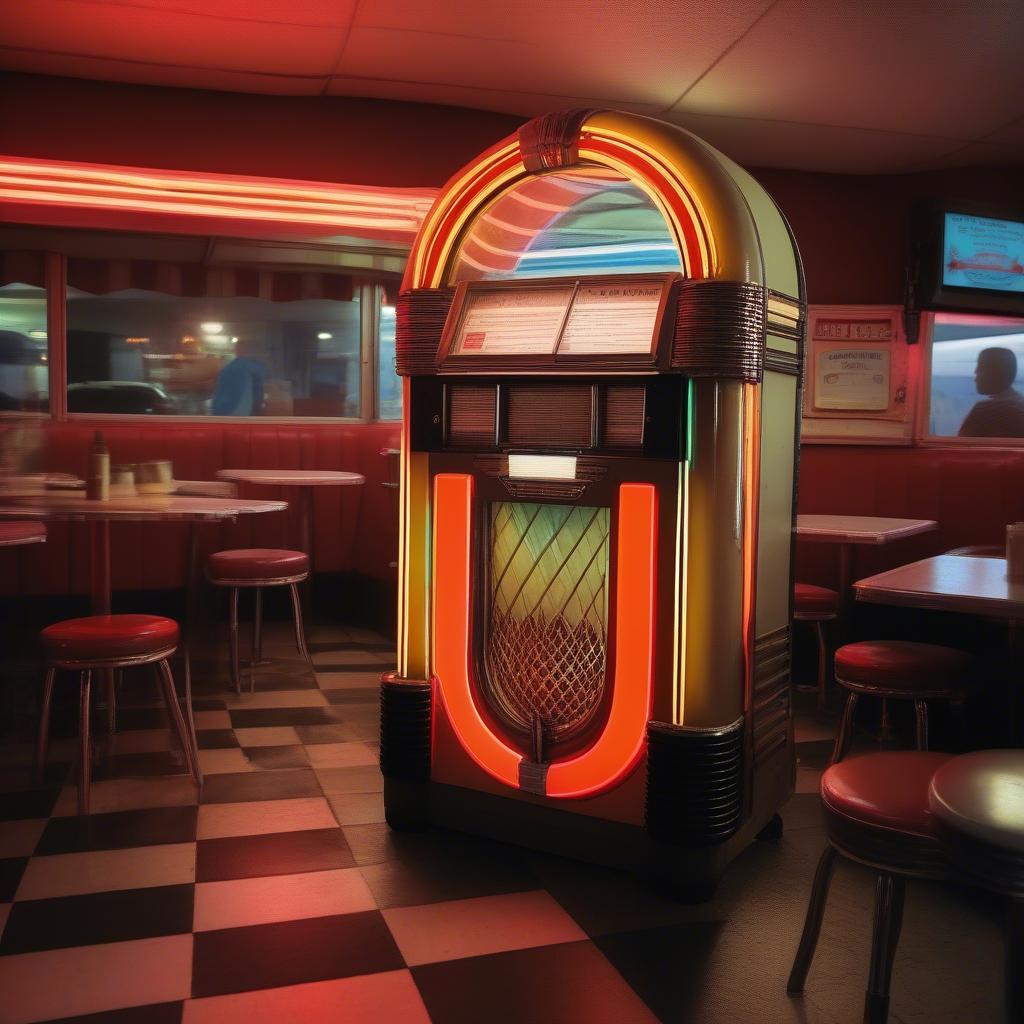 Truck Stop Jukebox: Neon Lights and Nostalgia