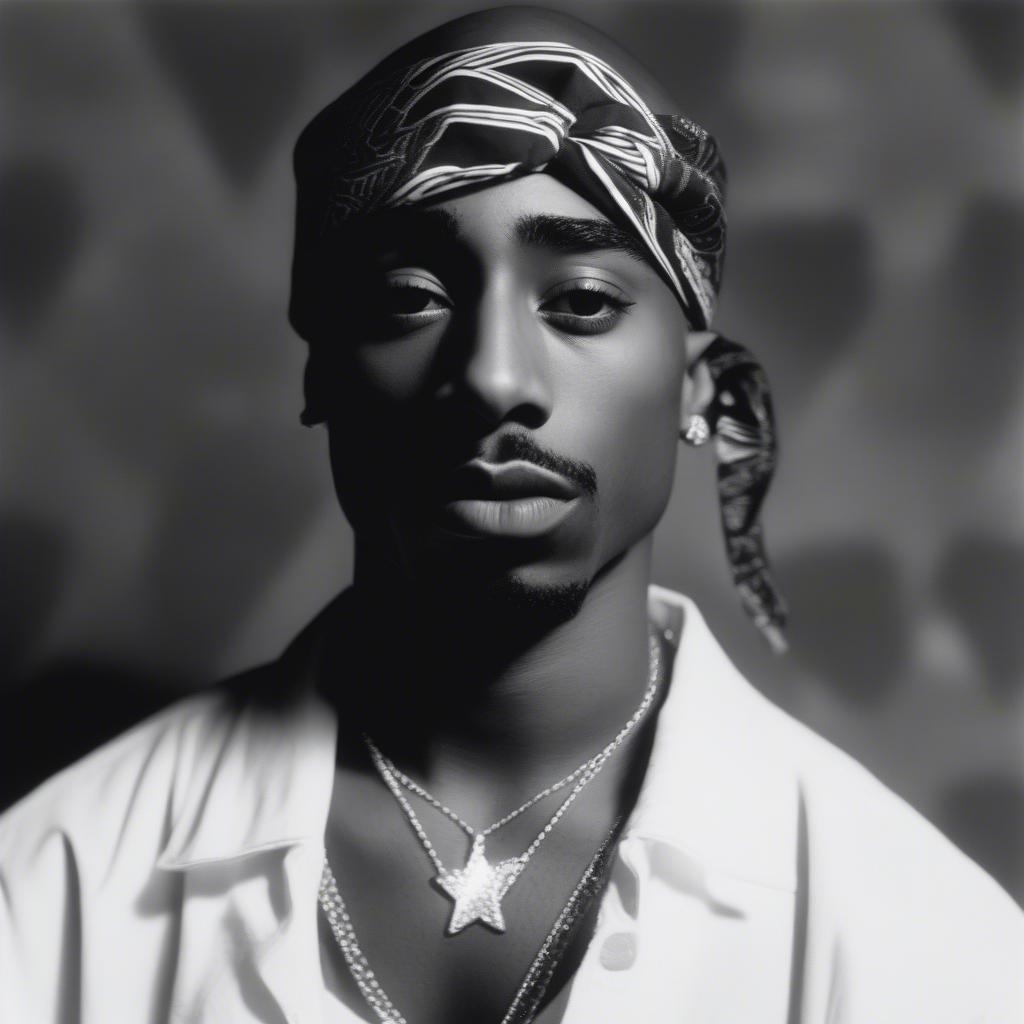 Tupac in "I Ain't Mad at Cha" Music Video