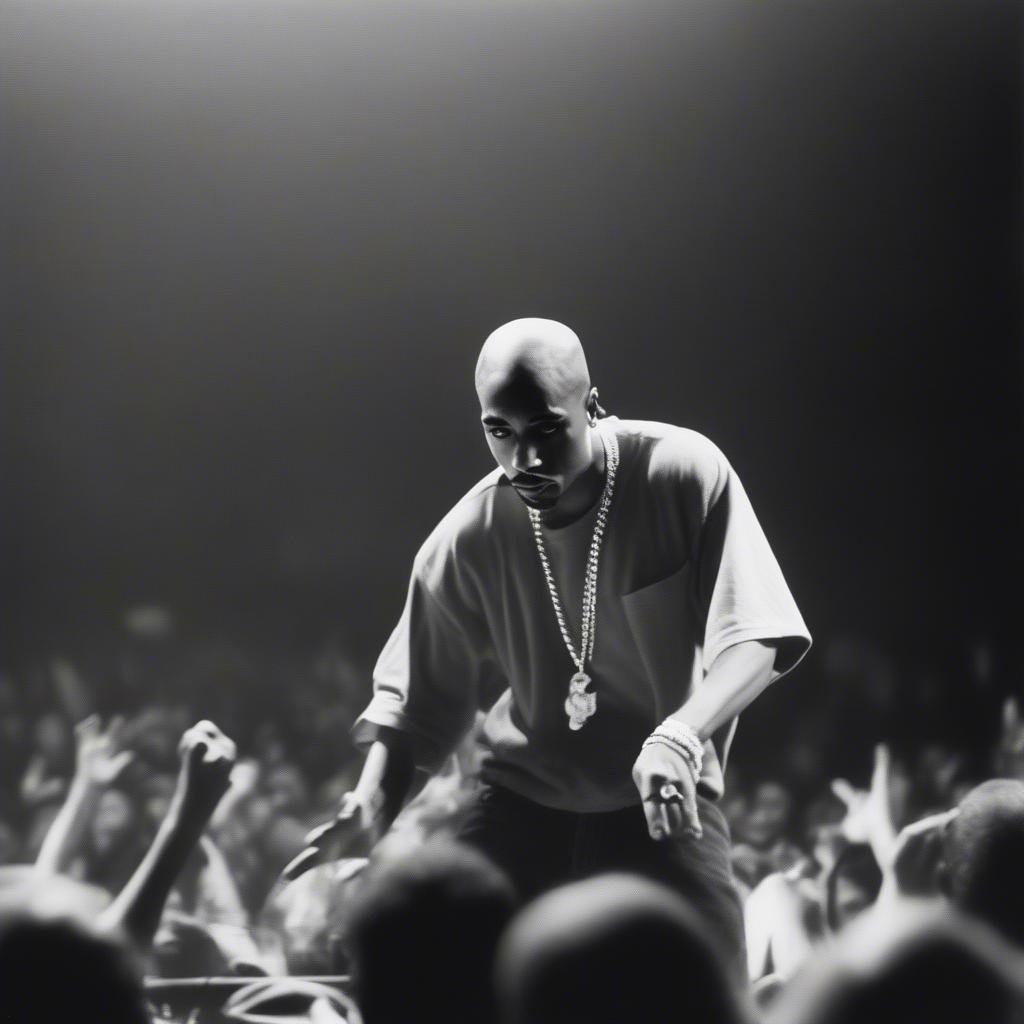 Tupac Shakur Performing Live