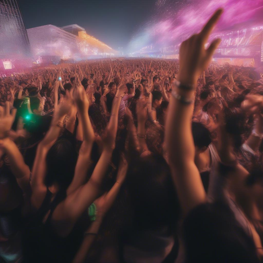 Ultra Japan 2017 Festival Crowd