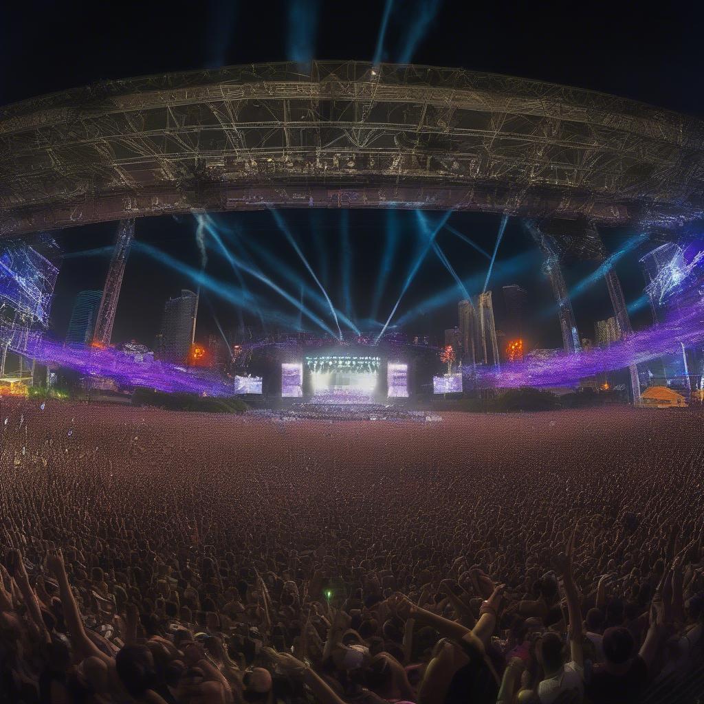 Ultra Music Festival Crowd