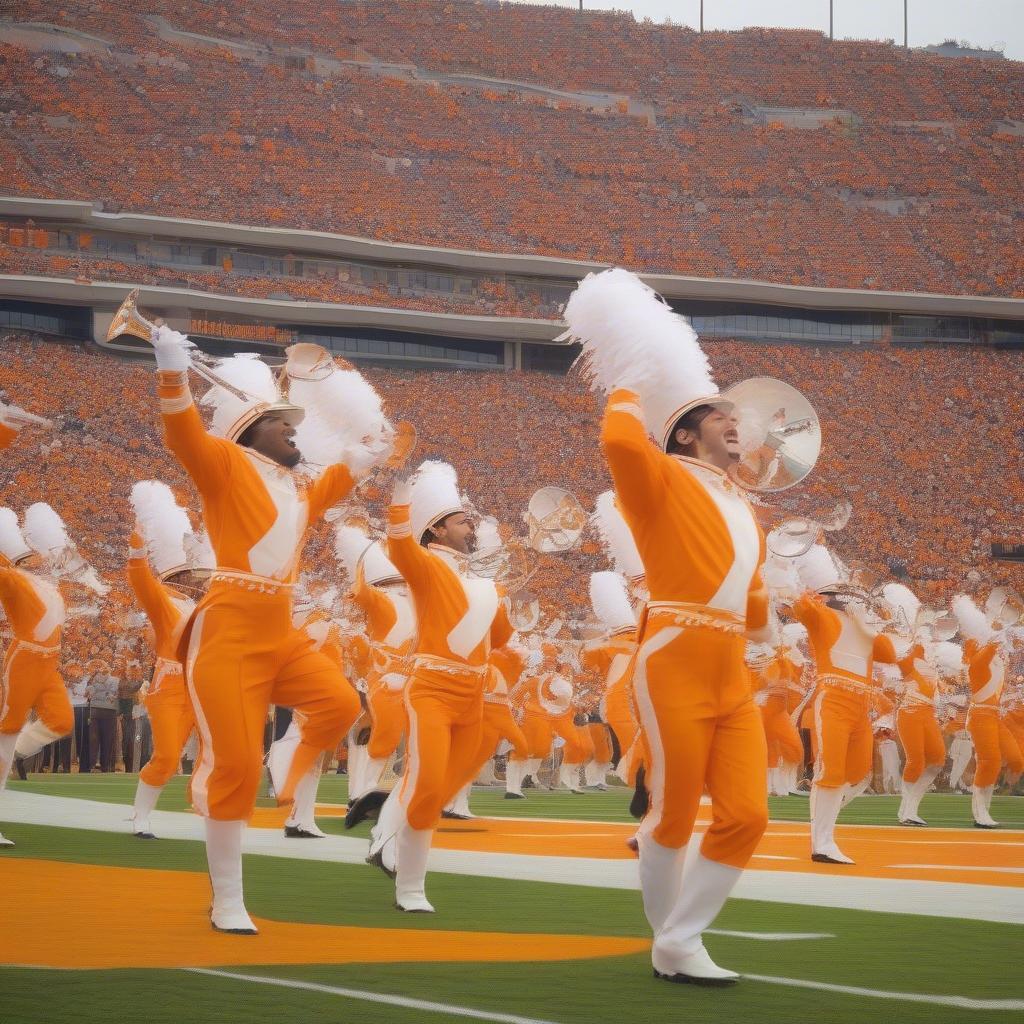 University of Tennessee Band Playing Rocky Top