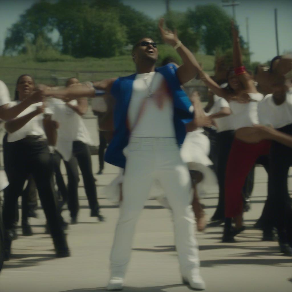 Usher in the "Climax" Music Video