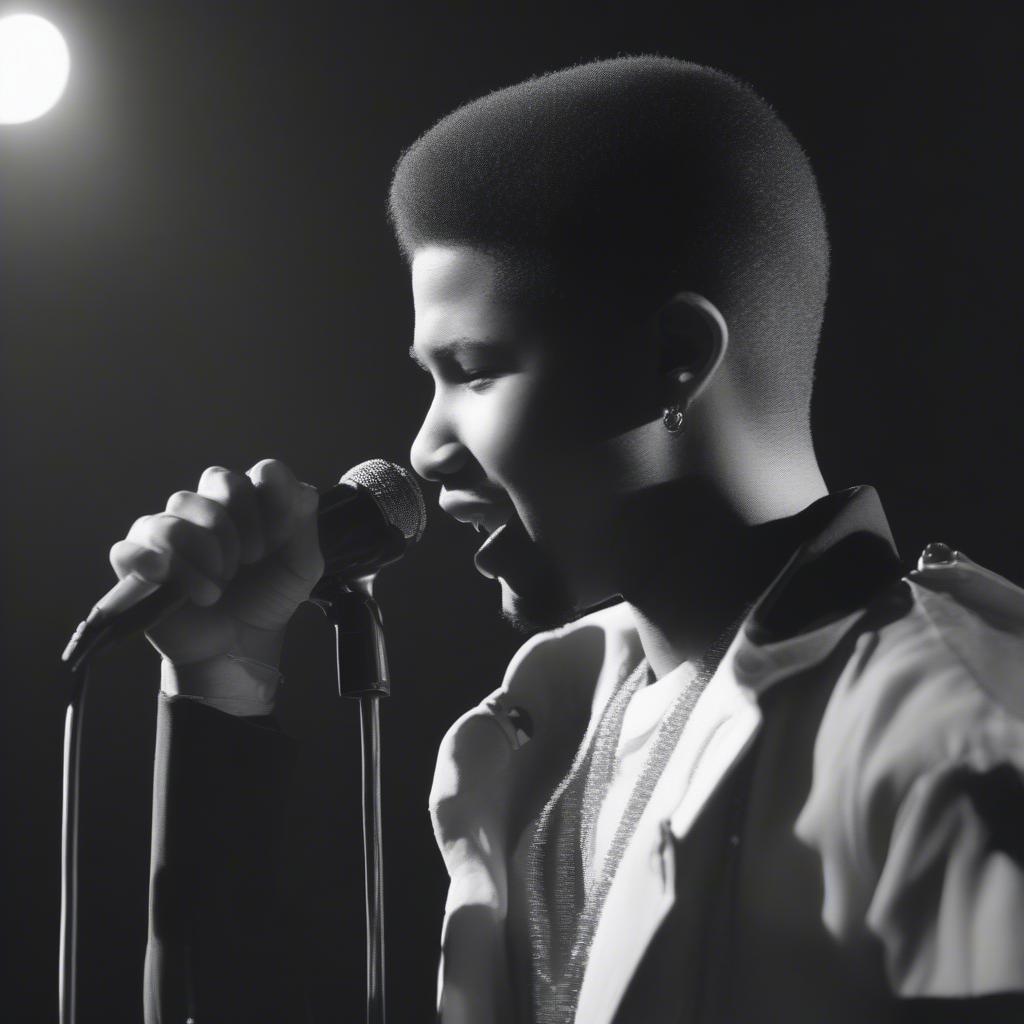 Usher Performing Live Early Career