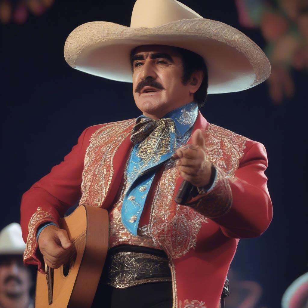 Vicente Fernández Performing Live