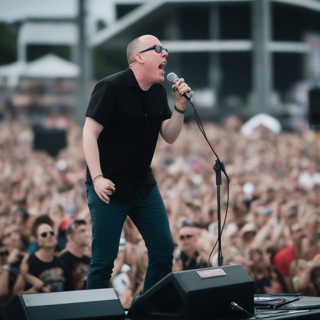 Bad Religion Performing at Warped Tour Atlantic City