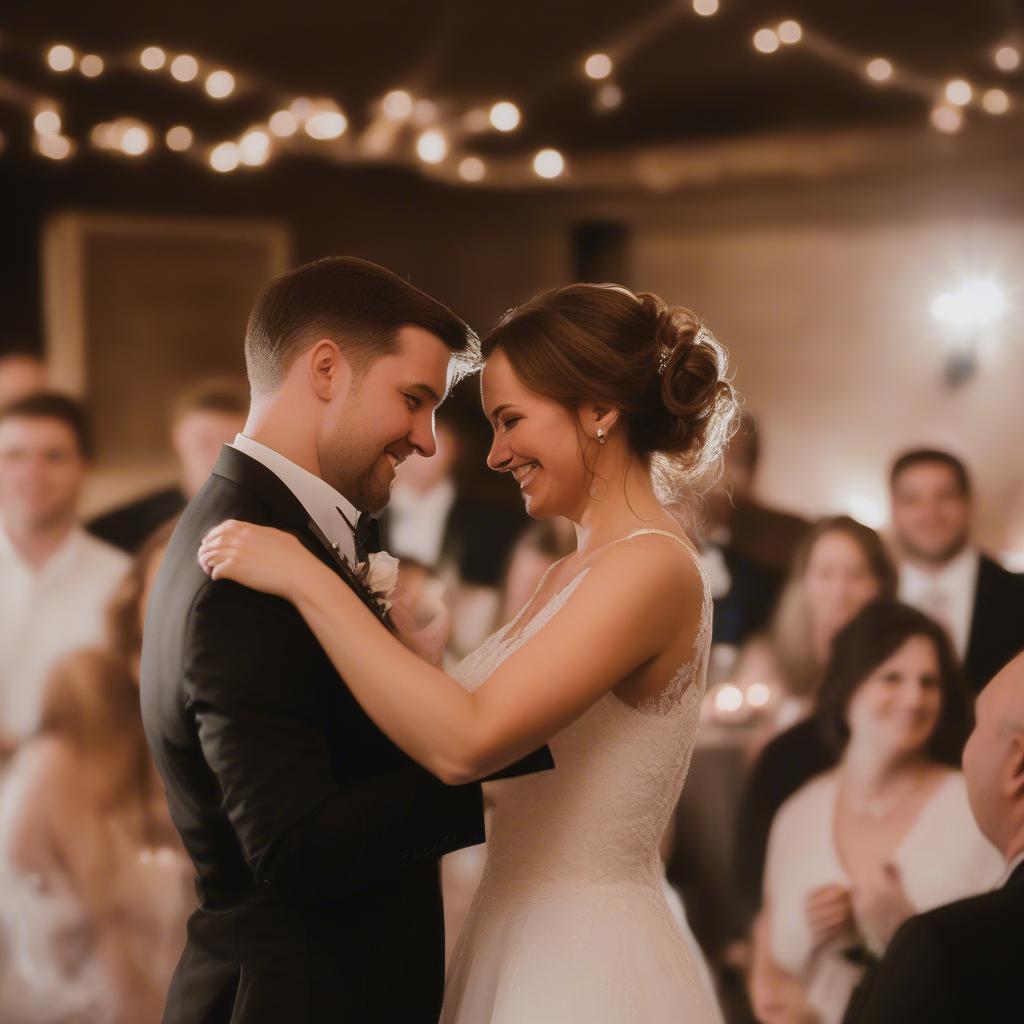 Bride and Groom First Dance