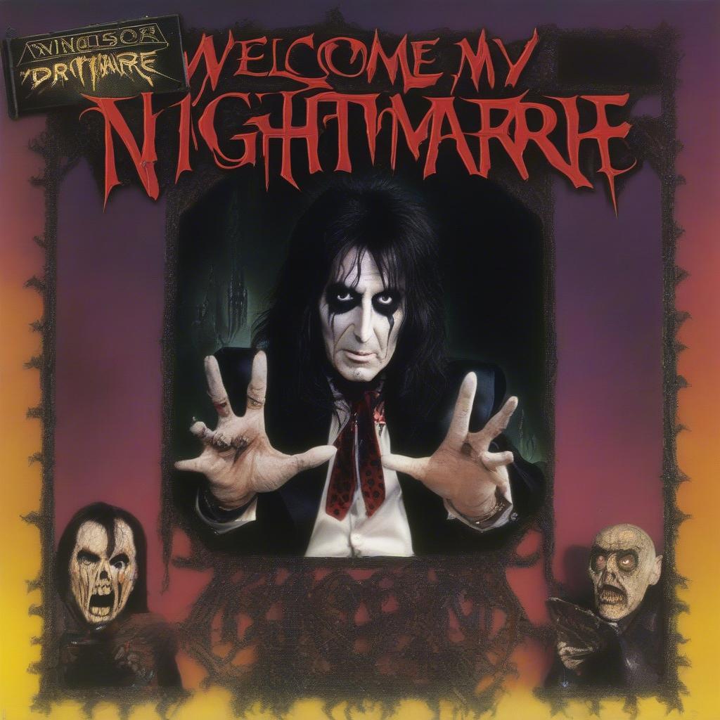 Alice Cooper's Welcome to My Nightmare Album Cover