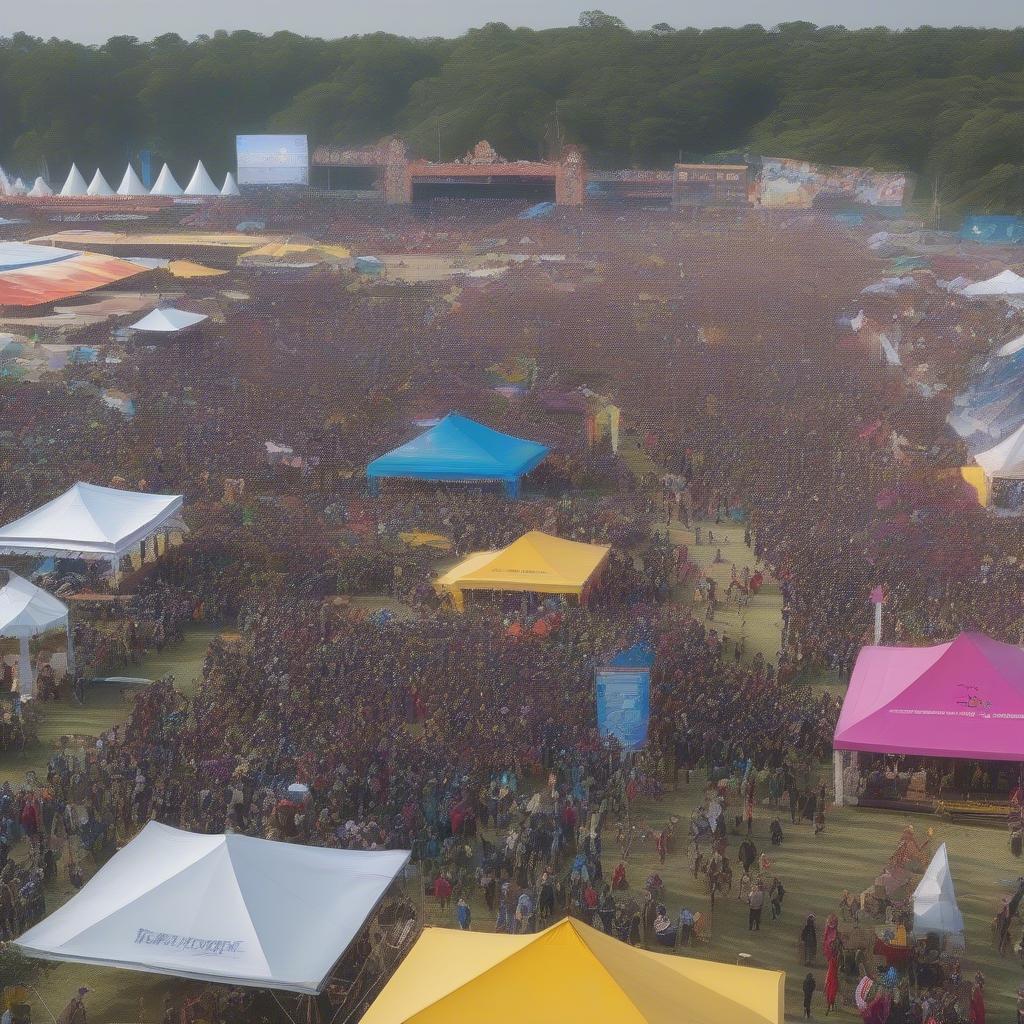 The energetic crowd at Wireless Festival Germany 2019