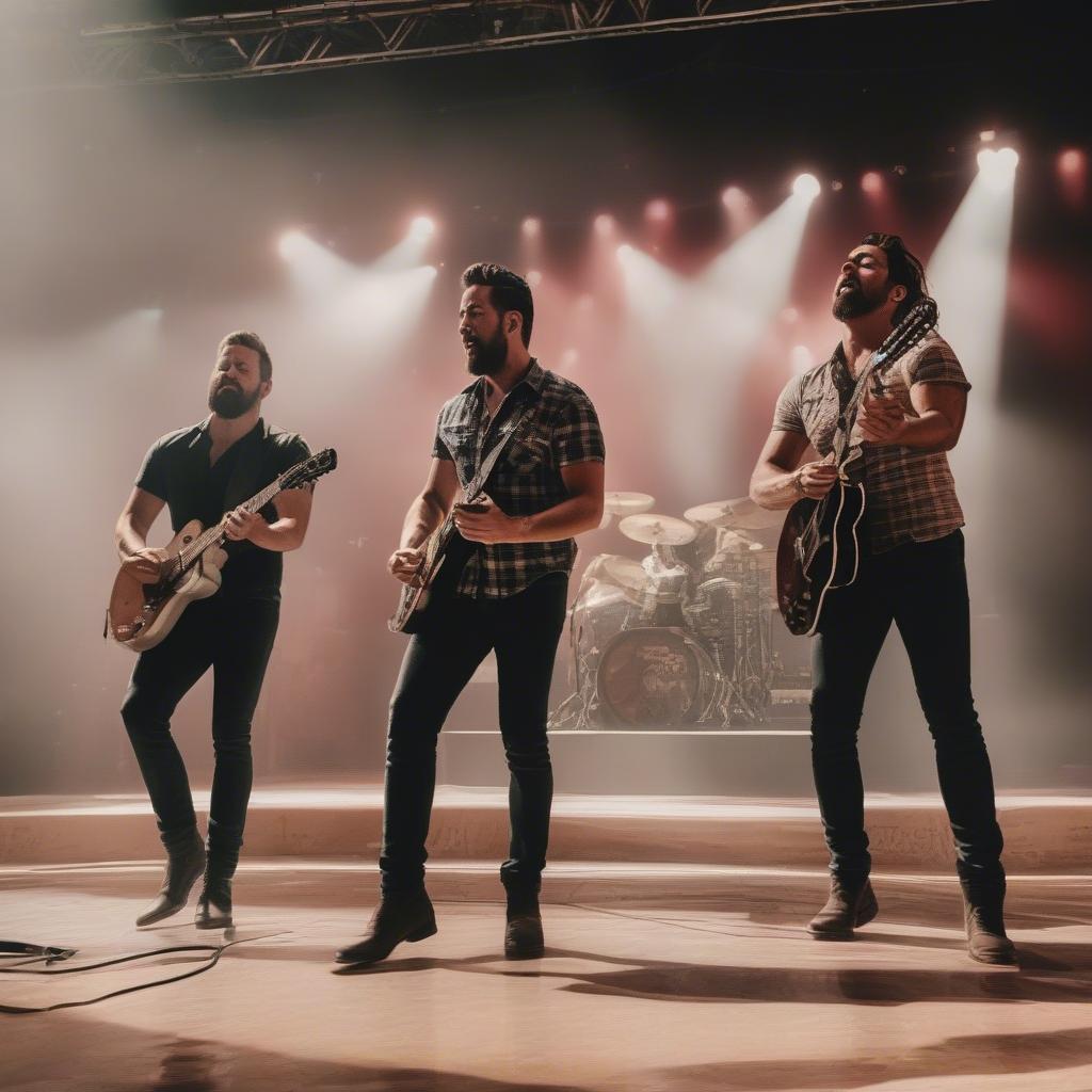 Old Dominion Performing "Written in the Sand"