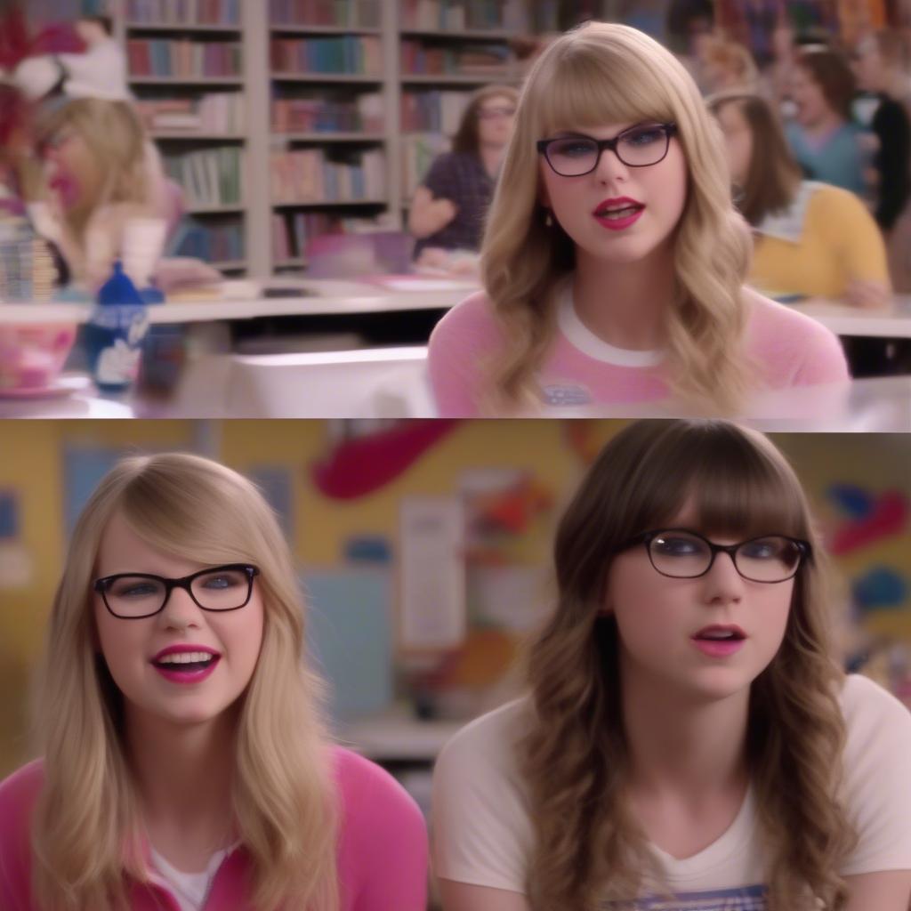 Taylor Swift Playing Two Characters in You Belong With Me