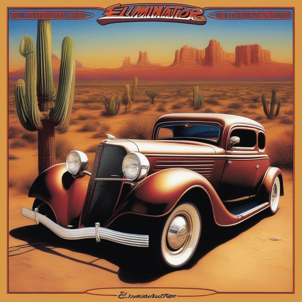 ZZ Top's Eliminator Album Cover