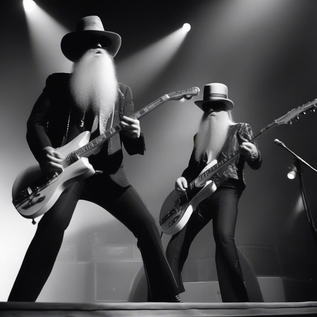 ZZ Top Performing Live