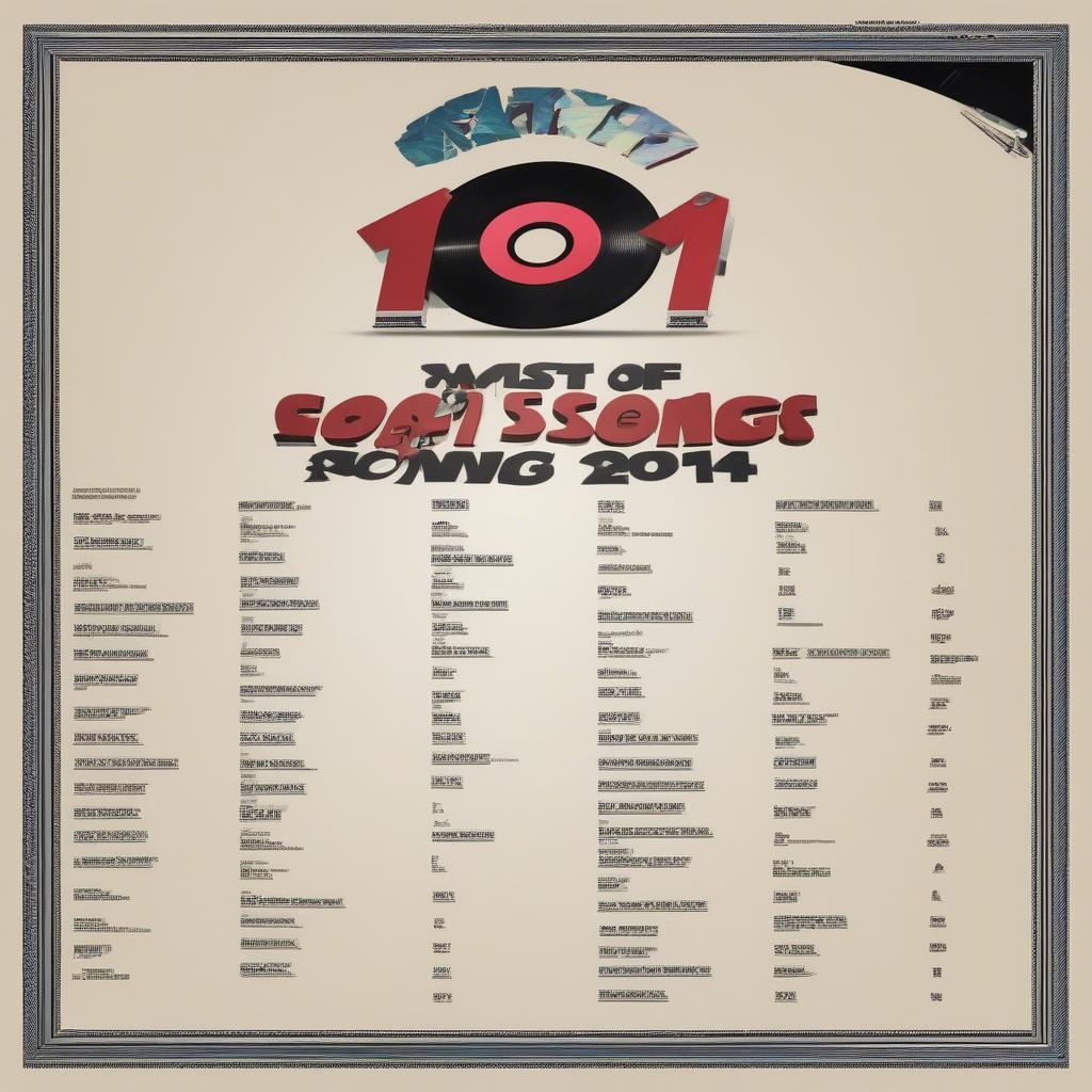 107.5 Top Songs Chart 2014