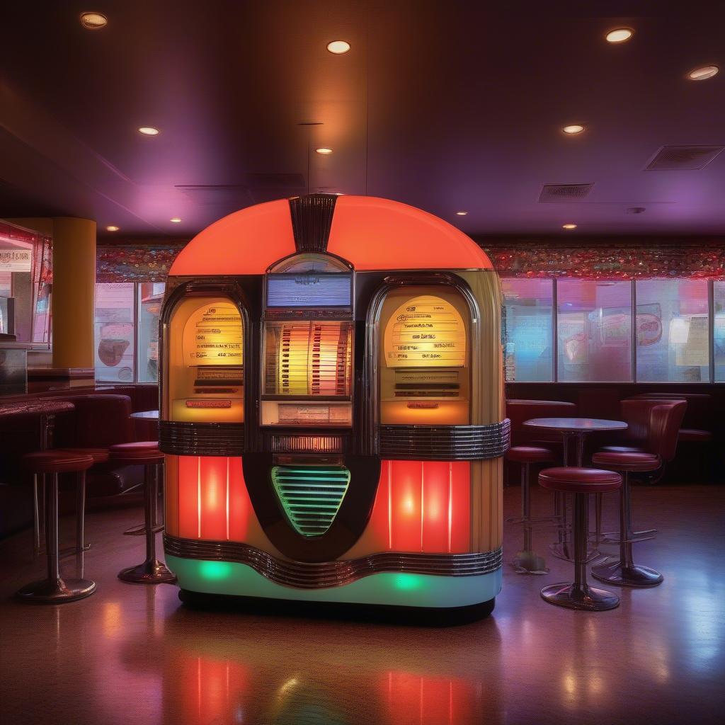 A Classic 1950s Jukebox