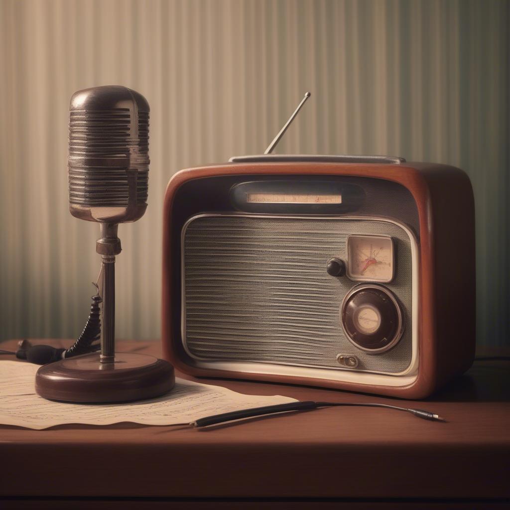 1950s Radio Broadcast