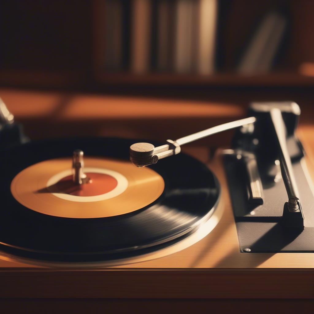 1950s Vinyl Record Player