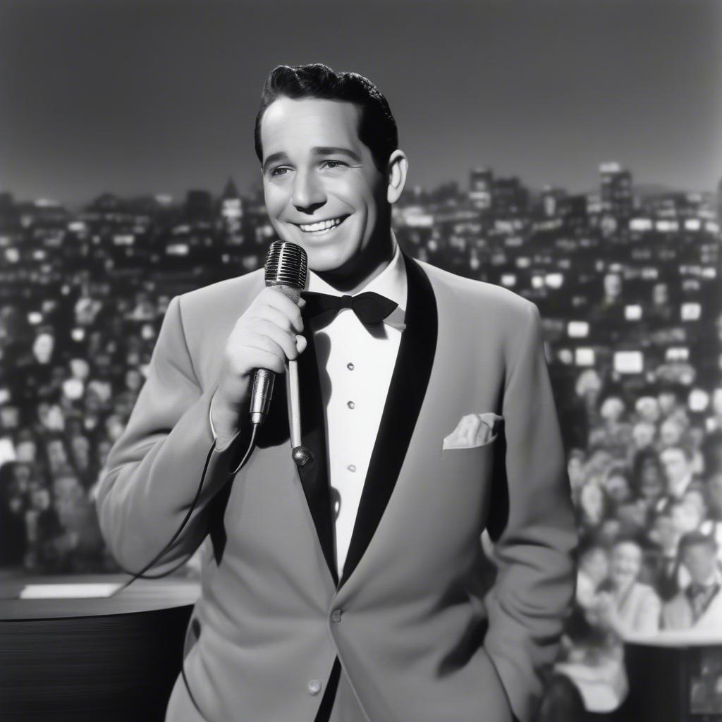 Perry Como performing in 1954