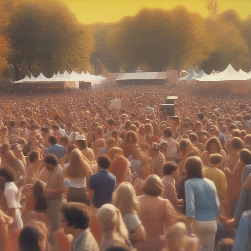 1970s Music Scene: Concerts and Festivals