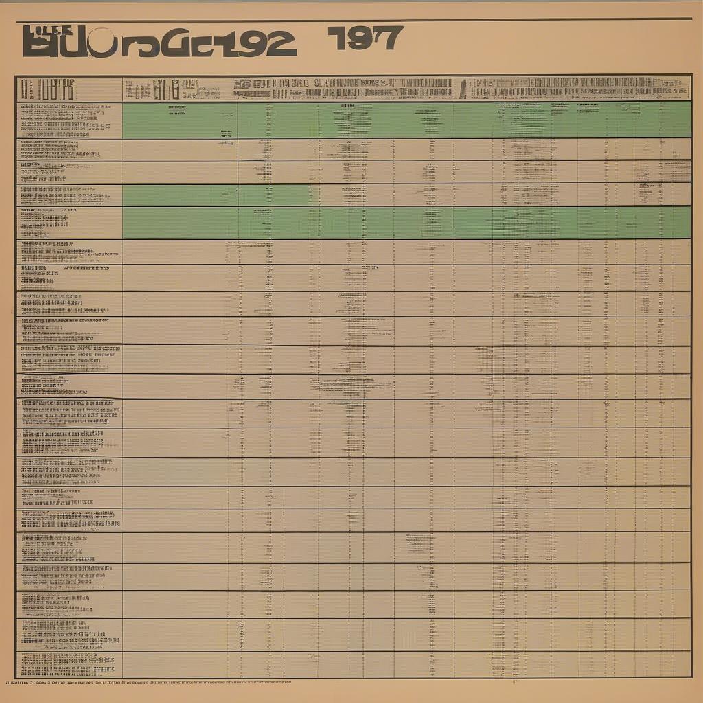 Billboard chart from a week in 1972