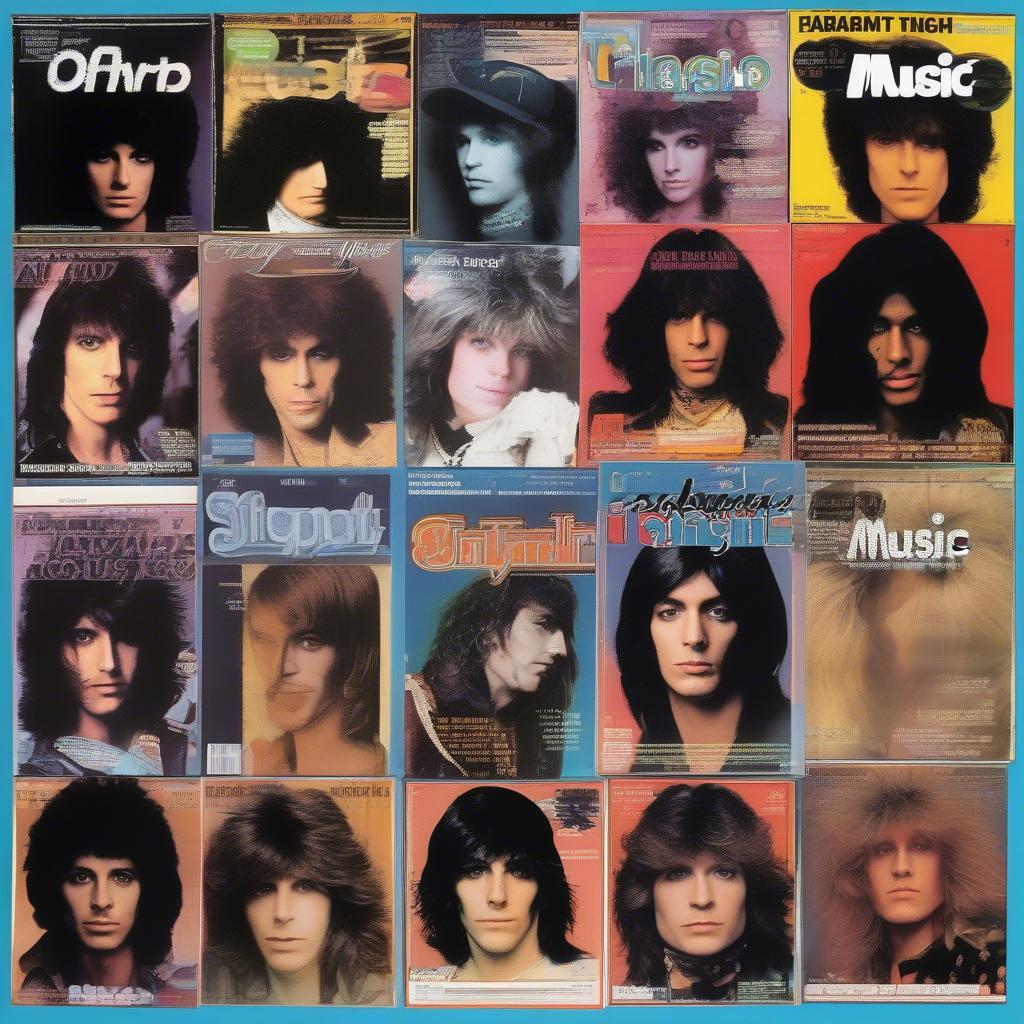 1976 Music Magazine Covers